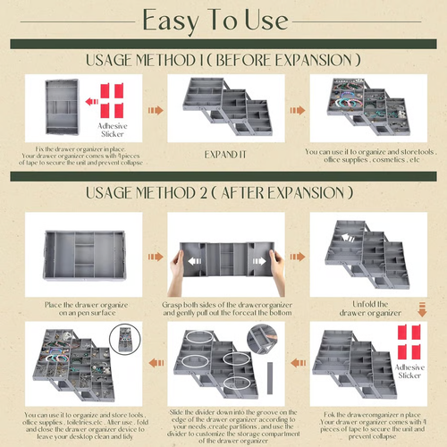 Smart Drawer Organizer, Multi-Level