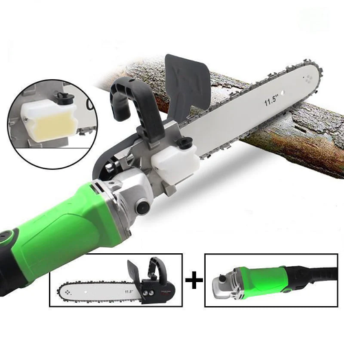 🔥12 inches Angle grinder converted into electric chainsaw set💪（Angle grinder not included）