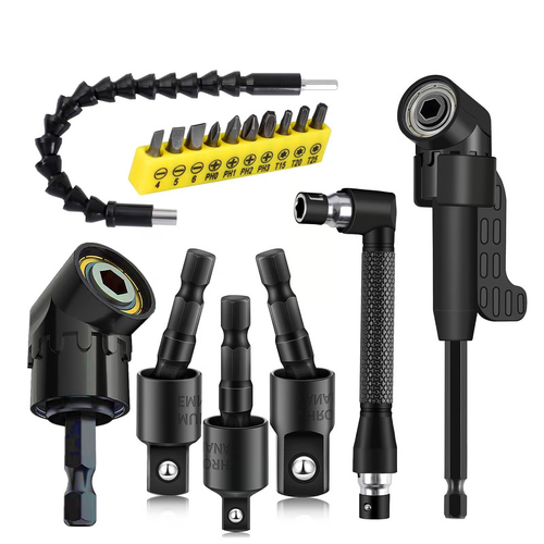 17Pcs Flexible Drill Bit Extension