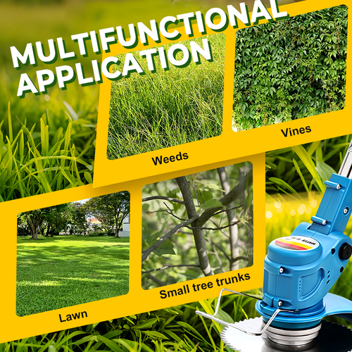 Multifunction Cordless Grass Trimmer Kit