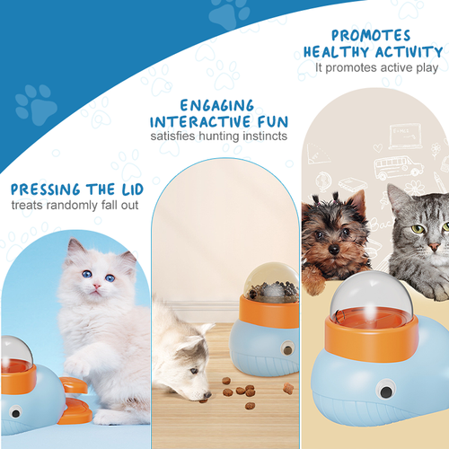 🔥Inspiring Predatory Moments in Pets🐶 Dog Interactive Treat Dispenser Toy