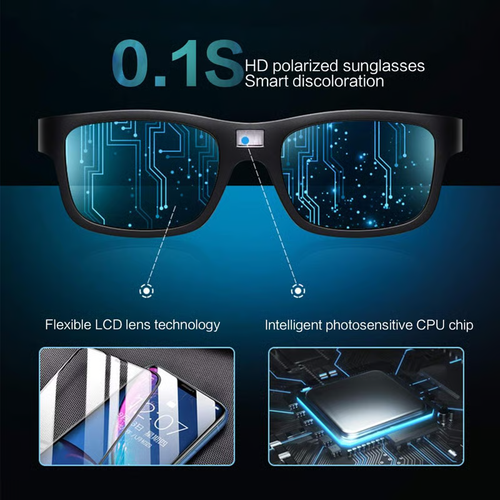 💥🏆Hot new models😎Classic Smart Photochromic Polarized Sunglasses