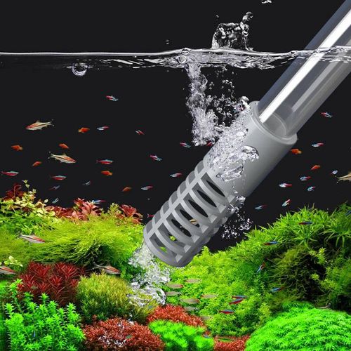 Aquarium siphon vacuum cleaner