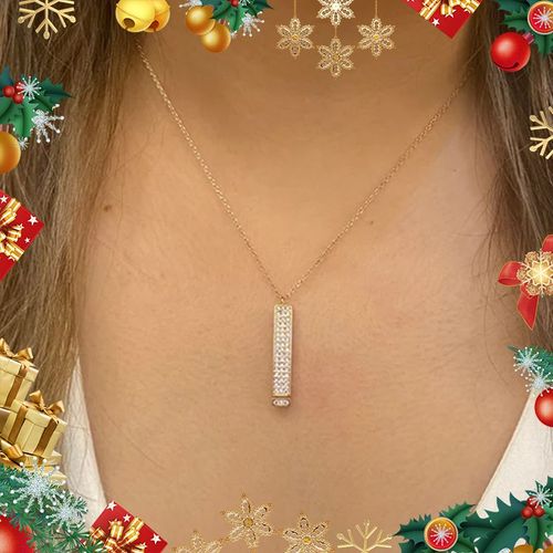 💖Nice Gift! I Love You -Hidden Message Necklace（ Without gift box）