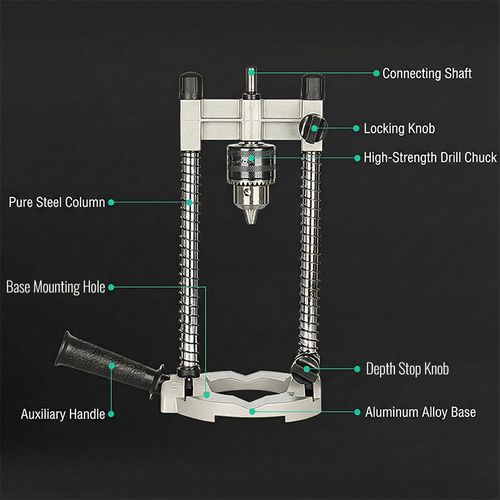 Universal Multi-Angle Drill Stand Holder