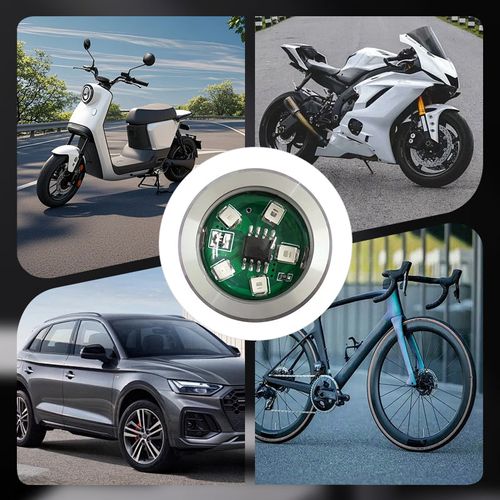 Colorful Wireless Anti-Collision Strobe Light-2pcs