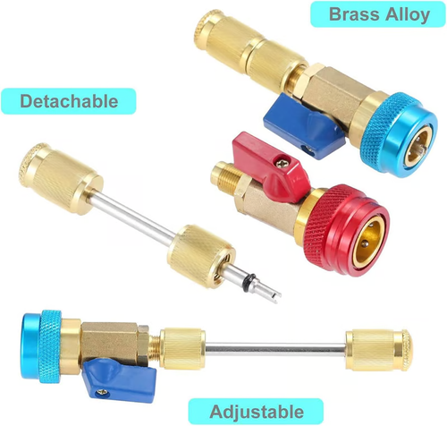 R134A Valve Core Remover and Repair Tool Kit