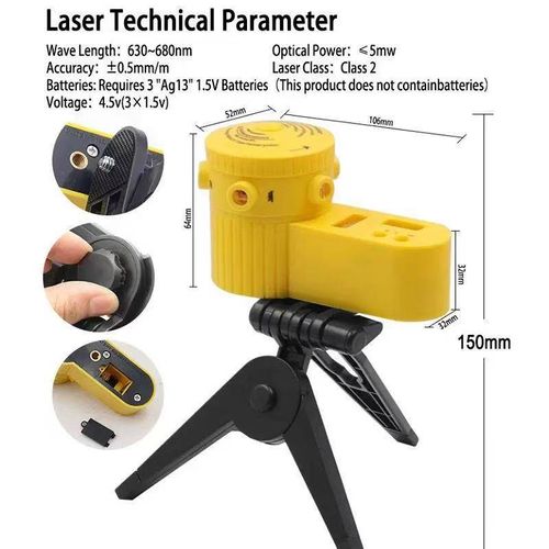 High Precision Laser Level with Tripod