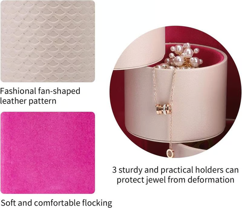 💎 Layered Travel Jewelry Case – Elegant Storage, Always Ready to Shine✈️