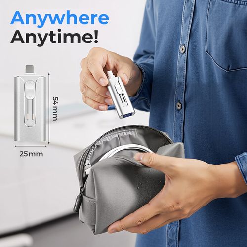 USB Memory Set for external storage 128G📀 - Complete for storing and transporting files!