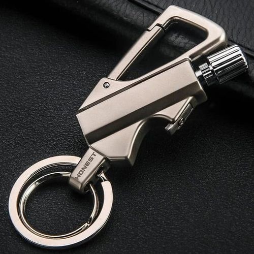 Infinity Lighter with Multitool Keychain Bottle Opener