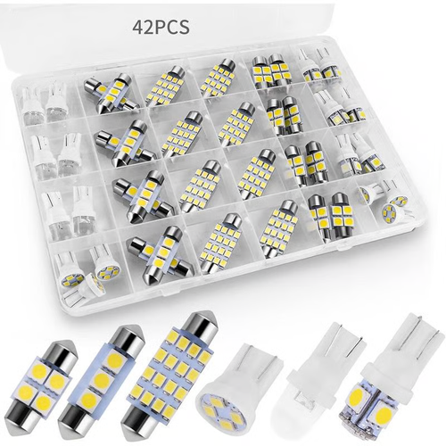 42 Pieces Interior Car Lights