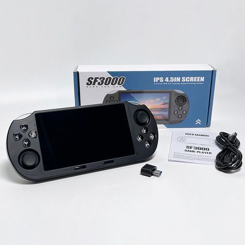 🔥2025 Hot Sale📱SF3000 Portable Handheld HD Gaming Console Set