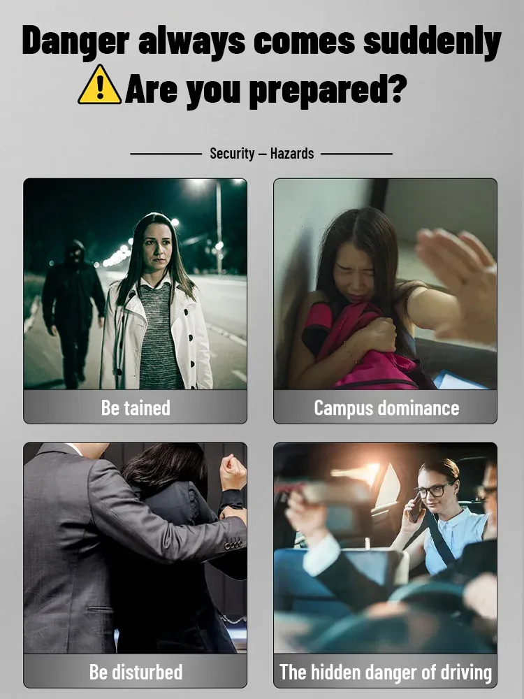 2-in-1 Arc Self Defense Flashlight