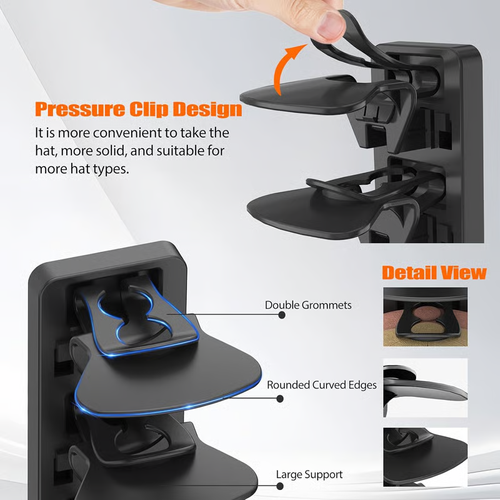 🧢New Hat Organizer for Baseball Caps-2pcs