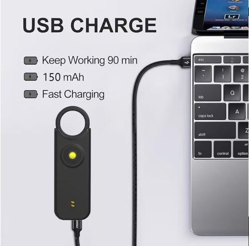 🔥Personal Safety Alarm Keychain 🆘