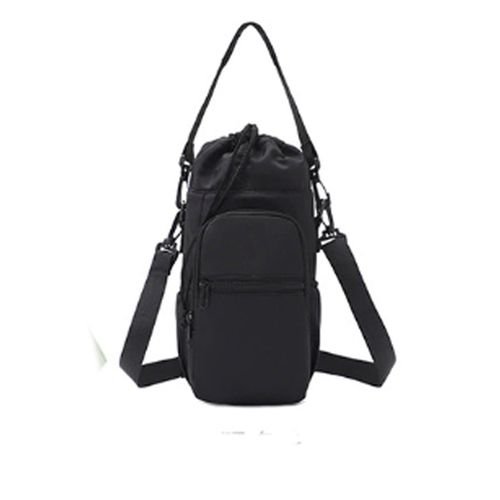 Water bottle bag with phone pockets