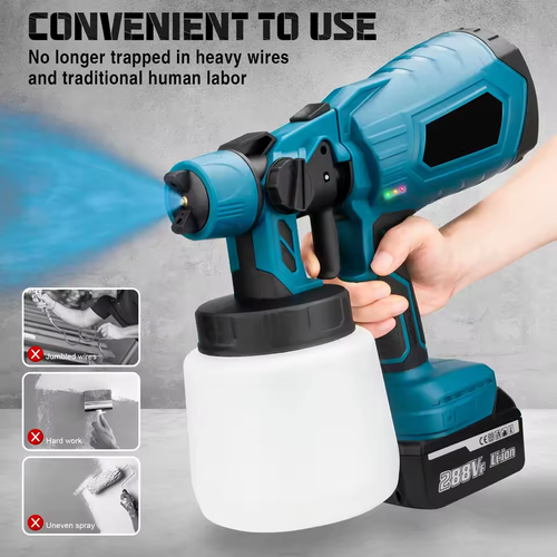 Electric Spray Gun Portable Household Paint Spray Gun