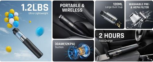 Brushless Motor Cordless Vacuum Cleaner