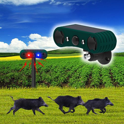Solar Motion Sensor Outdoor Animal for Repelling
