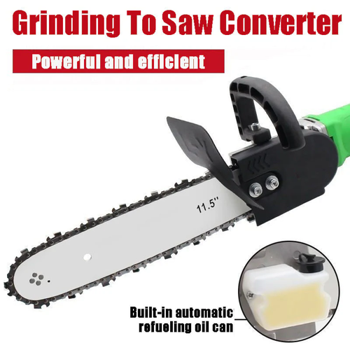 🔥12 inches Angle grinder converted into electric chainsaw set💪（Angle grinder not included）