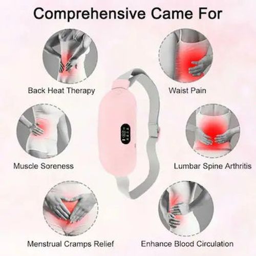Periods Cramp Comfort Heating Pad & Massager Belt