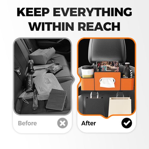 Car Back Seat Organizer
