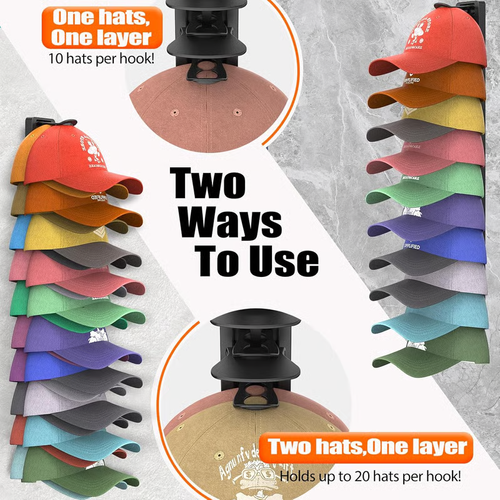 🧢New Hat Organizer for Baseball Caps-2pcs