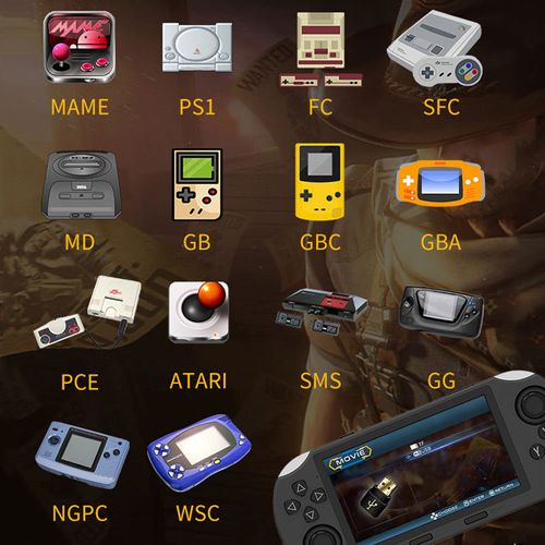 🔥2025 Hot Sale📱SF3000 Portable Handheld HD Gaming Console Set