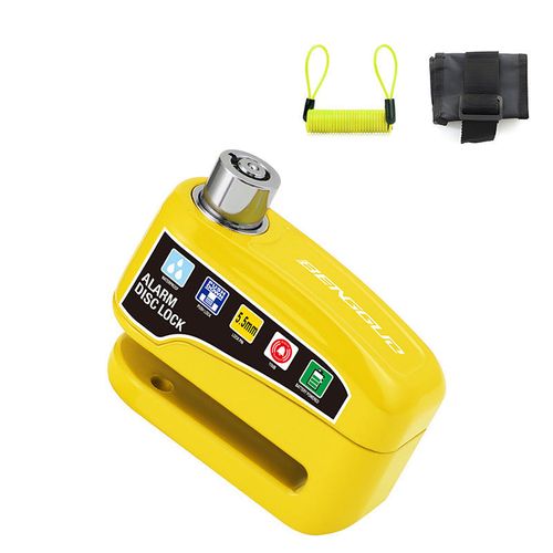 Motorcycle anti-theft alarm Disc lock