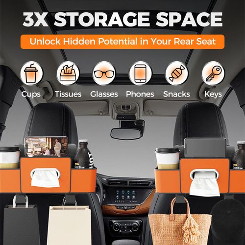 Car Back Seat Organizer