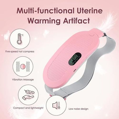 Periods Cramp Comfort Heating Pad & Massager Belt