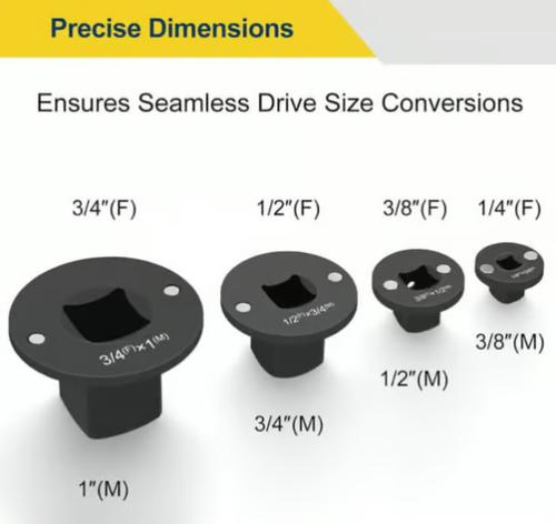 ✨2025 Low Profile Impact Socket Adapter Set