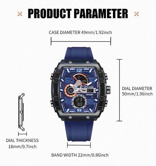 ⌚Multifunctioneel Sport & Casual Digitaal Horloge