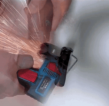 Mini Brushless Angle Grinder- Two batteries