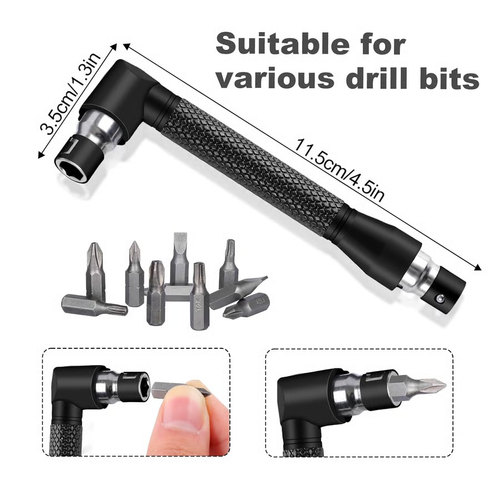 17Pcs Flexible Drill Bit Extension