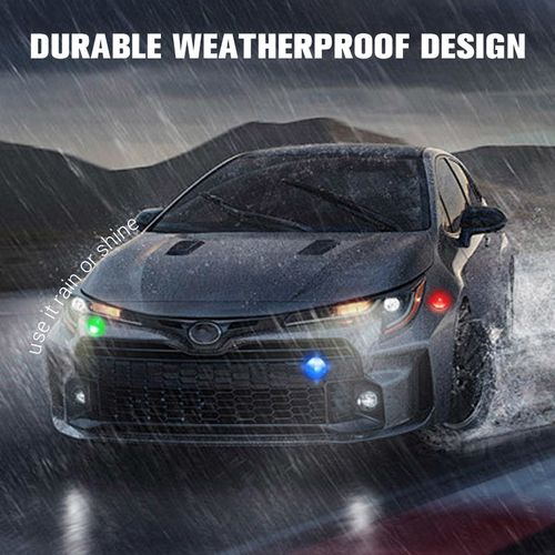 Colorful Wireless Anti-Collision Strobe Light-2pcs