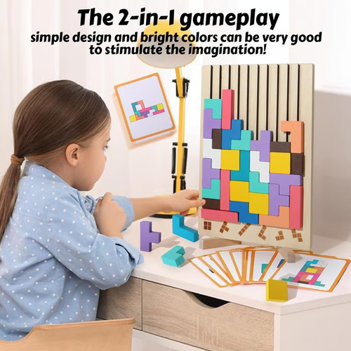 Wooden Stacking Puzzle Toy