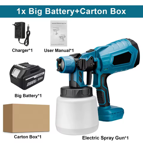 Electric Spray Gun Portable Household Paint Spray Gun