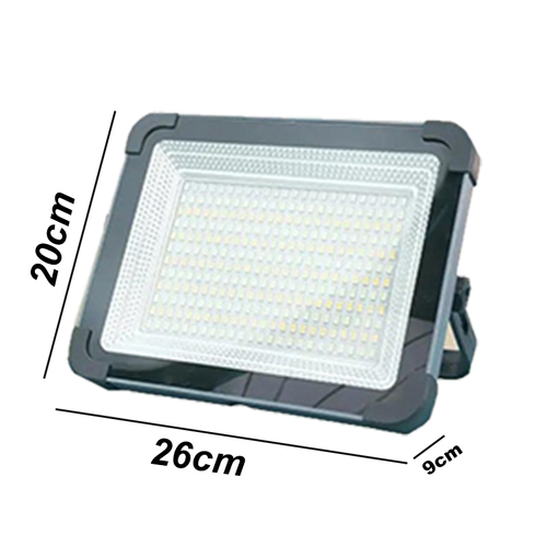 Portable & Multifunctional Solar-Powered LED Flood Light