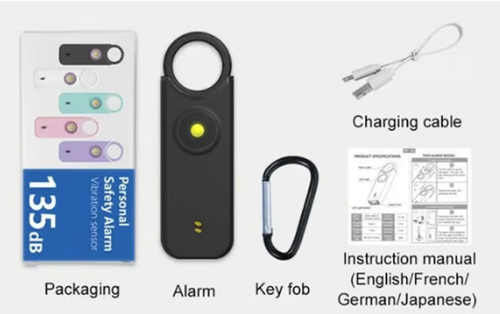 🔥Personal Safety Alarm Keychain 🆘