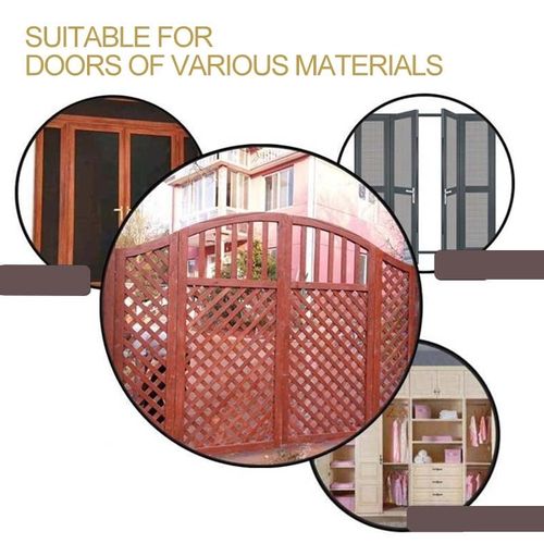 4 Inch Automatic Spring Hinge – Self-Closing, Adjustable Tension & Easy Install for Doors 🔧🚪📦