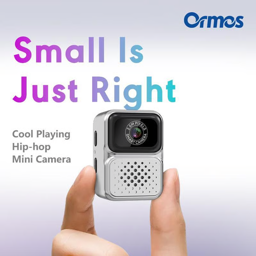 2025  Mini Action Camera - Portable 640P Life Camera with 0.96 IPS Screen for Sports & Outdoor