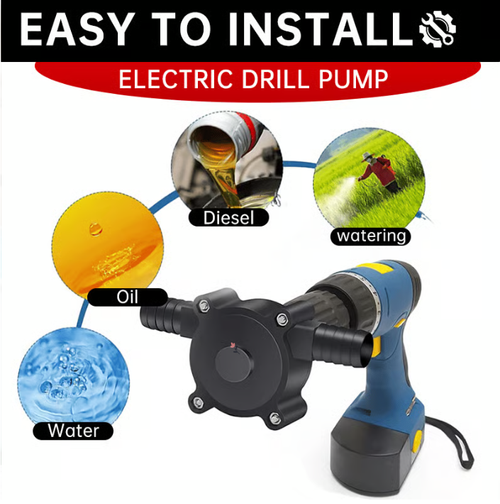 Portable Electric Drill Pump
