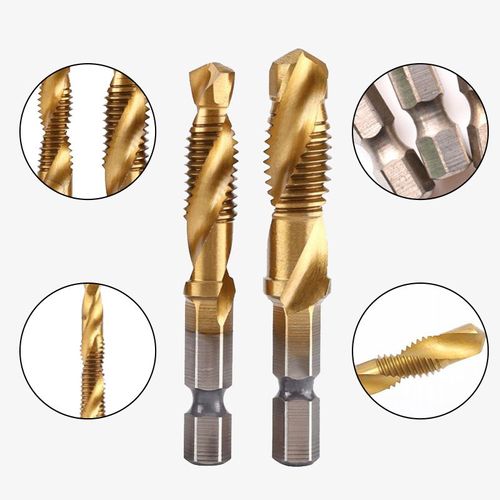 6PCS Multipurpose Samengestelde Spiraal Tap Set