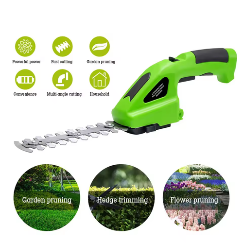 🔥2-in-1 cordless shears and hedge trimmer
