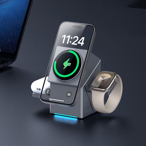 💥3-in-1 Foldable Magnetic Wireless Charging Station👍