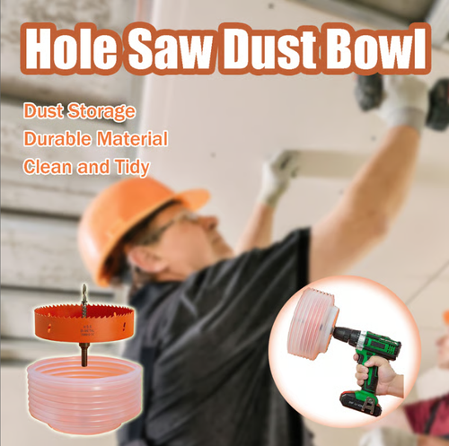 🔥Hole Saw Dust Bowl With handle