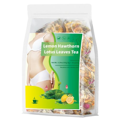 Natural Slimming Herbal Tea | Lemon Hawthorn Lotus Leaves Tea