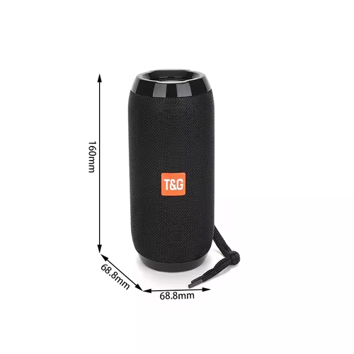 Portable Waterproof Bt Speaker Outdoor Subwoofer Bass Wireless Speakers Mini Column Box Loud Speaker